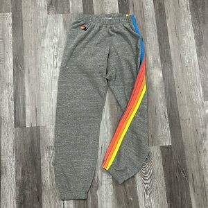 Grey Aviator Nation sweatpants